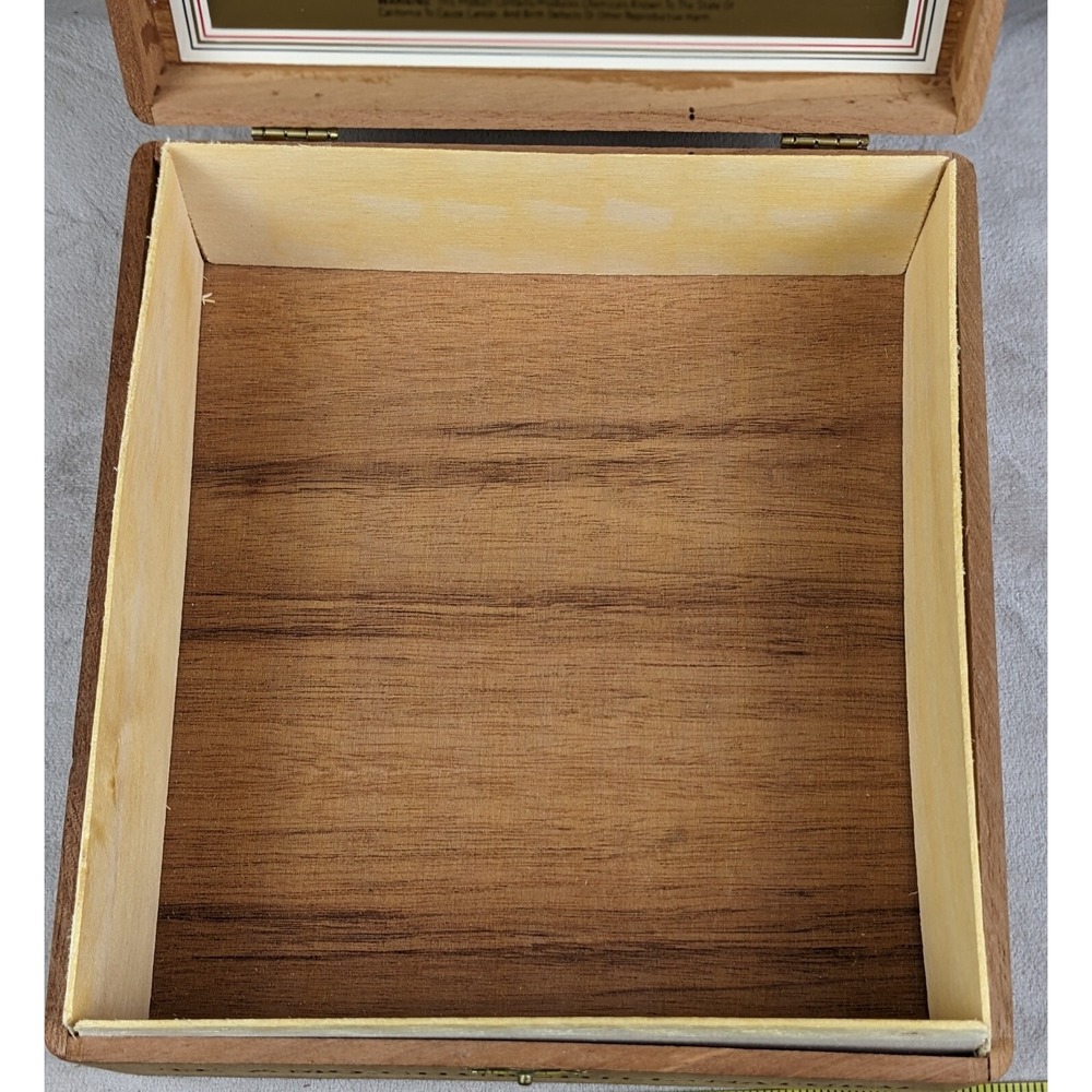 Te-Amo San Andres Valley Tobacco Empty Box Jewelry Storage Man Cave Desk Trinket - Picture 8 of 9